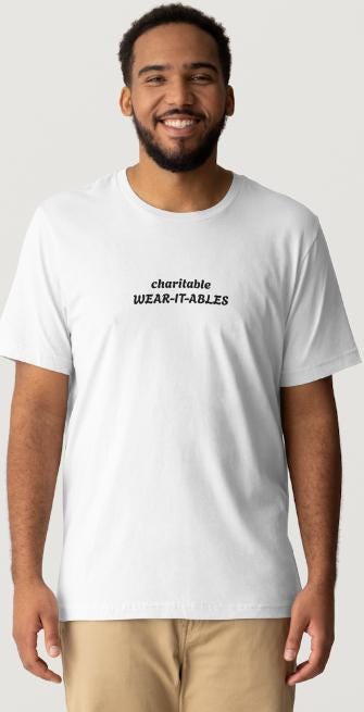 Group Design - White or Tan Short Sleeve