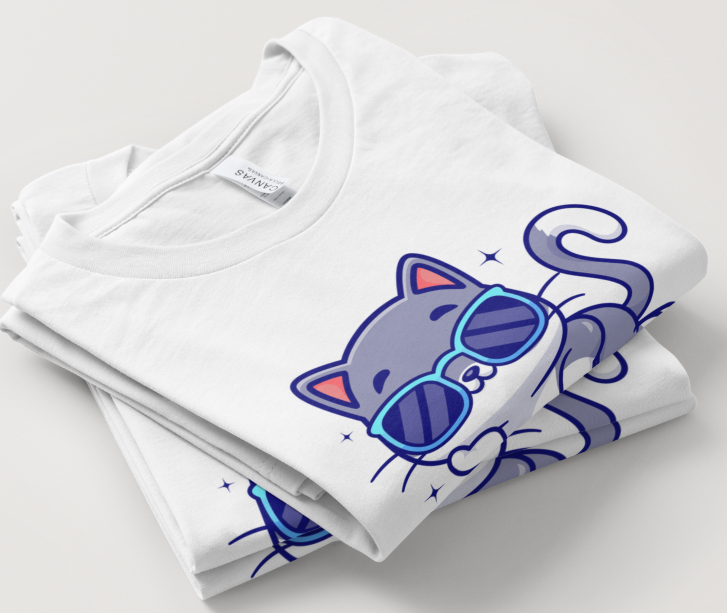 Life is Perfect (CAT) - White or Tan Short Sleeve