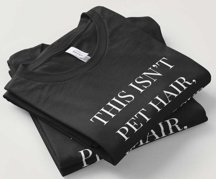 Rescue Glitter Design - Black or Gray Short Sleeve