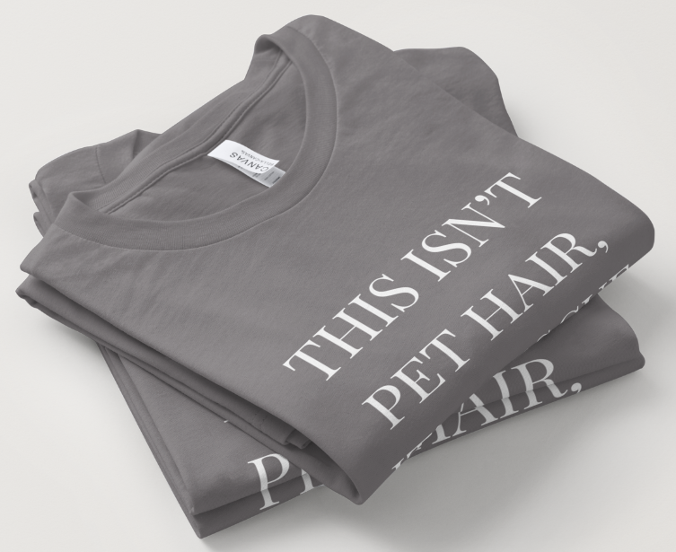 Rescue Glitter Design - Black or Gray Short Sleeve